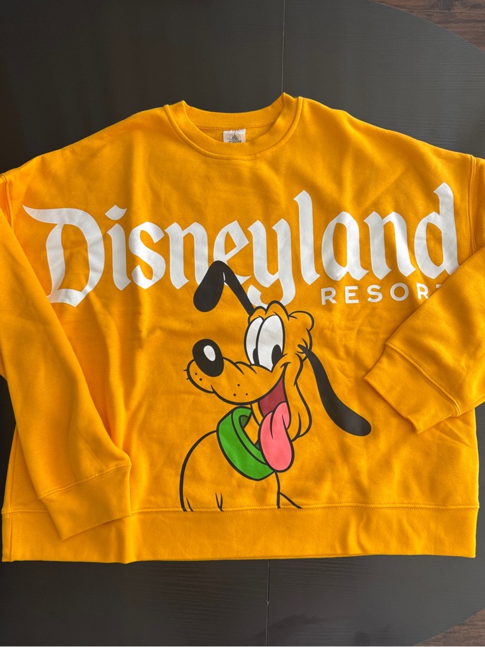 Disneyland Resort Pluto Graphic Crewneck Sweater